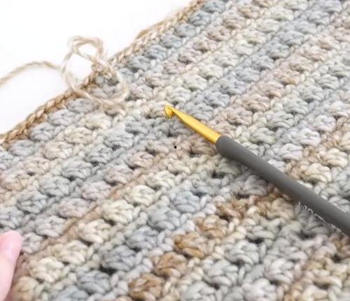 成人粗线围脖钩织视频,跟随钩织视频学制作成人粗线围脖